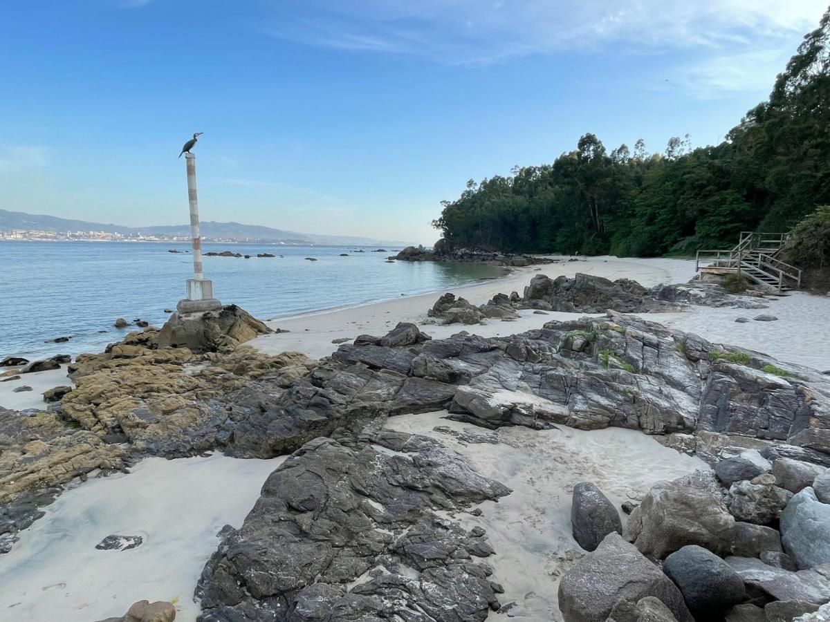 Atico Playa A Xunqueira - Moana, A 15 Min De Vigoアパートメント エクステリア 写真